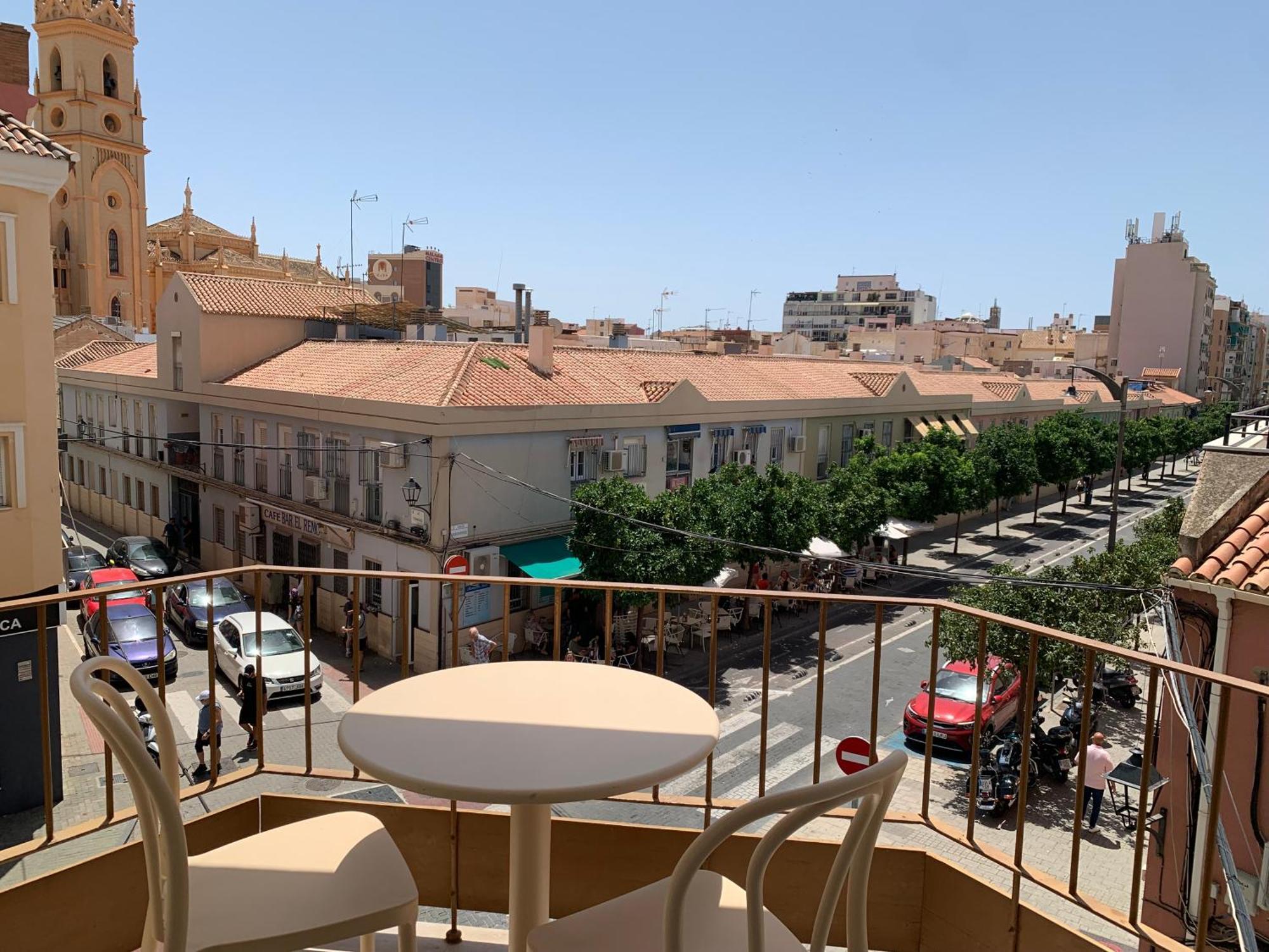 Malaga Cozy Terrace公寓 外观 照片